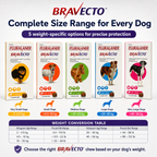 Bravecto Chewable for Dogs | Flea Tick Lice Mite Support | 12 Weeks Long-Lasting Pet Care