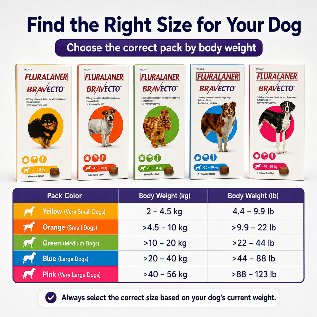 Bravecto Chewable for Dogs | Flea Tick Lice Mite Support | 12 Weeks Long-Lasting Pet Care