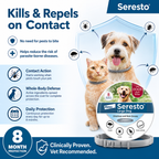 Elanco Seresto Flea & Tick Treatment & Prevention Collar For Dog And Cat Vet-Recommended