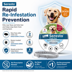 Elanco Seresto Flea & Tick Treatment & Prevention Collar For Dog And Cat Vet-Recommended