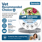 Elanco Seresto Flea & Tick Treatment & Prevention Collar For Dog And Cat Vet-Recommended