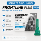 FRONTLINE PLUS SPOT ON FOR DOGS ANTI TICK FLEA AND LICE
