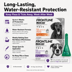 FRONTLINE PLUS SPOT ON FOR DOGS ANTI TICK FLEA AND LICE
