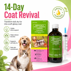 Coatshine 120mL Multi Vitamin Syrup Coat Skin for Dog Cat Omega Fatty Acids + Vitamins + Minertal