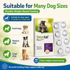 Drontal Plus Deworming Tablets for Dogs