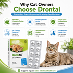 Drontal Plus Deworming Tablets for Cats