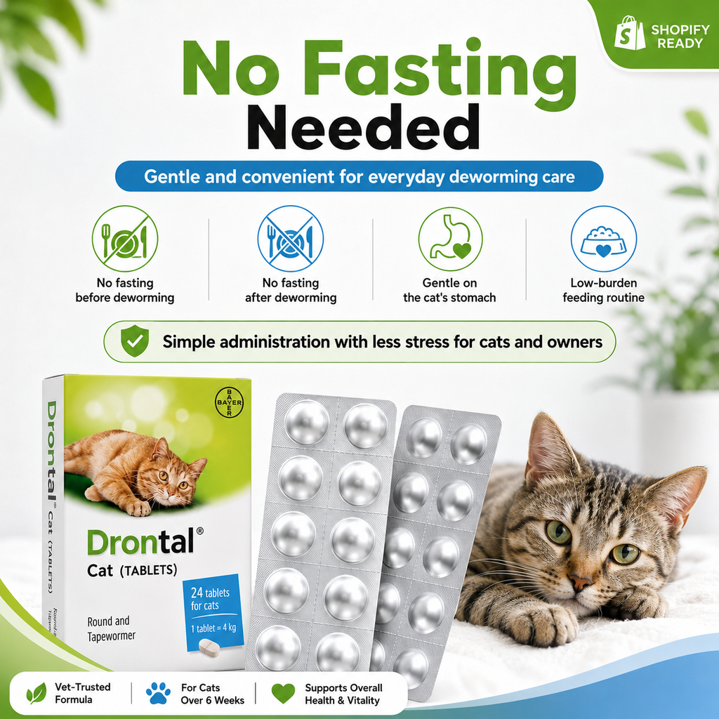 Drontal Plus Deworming Tablets for Cats